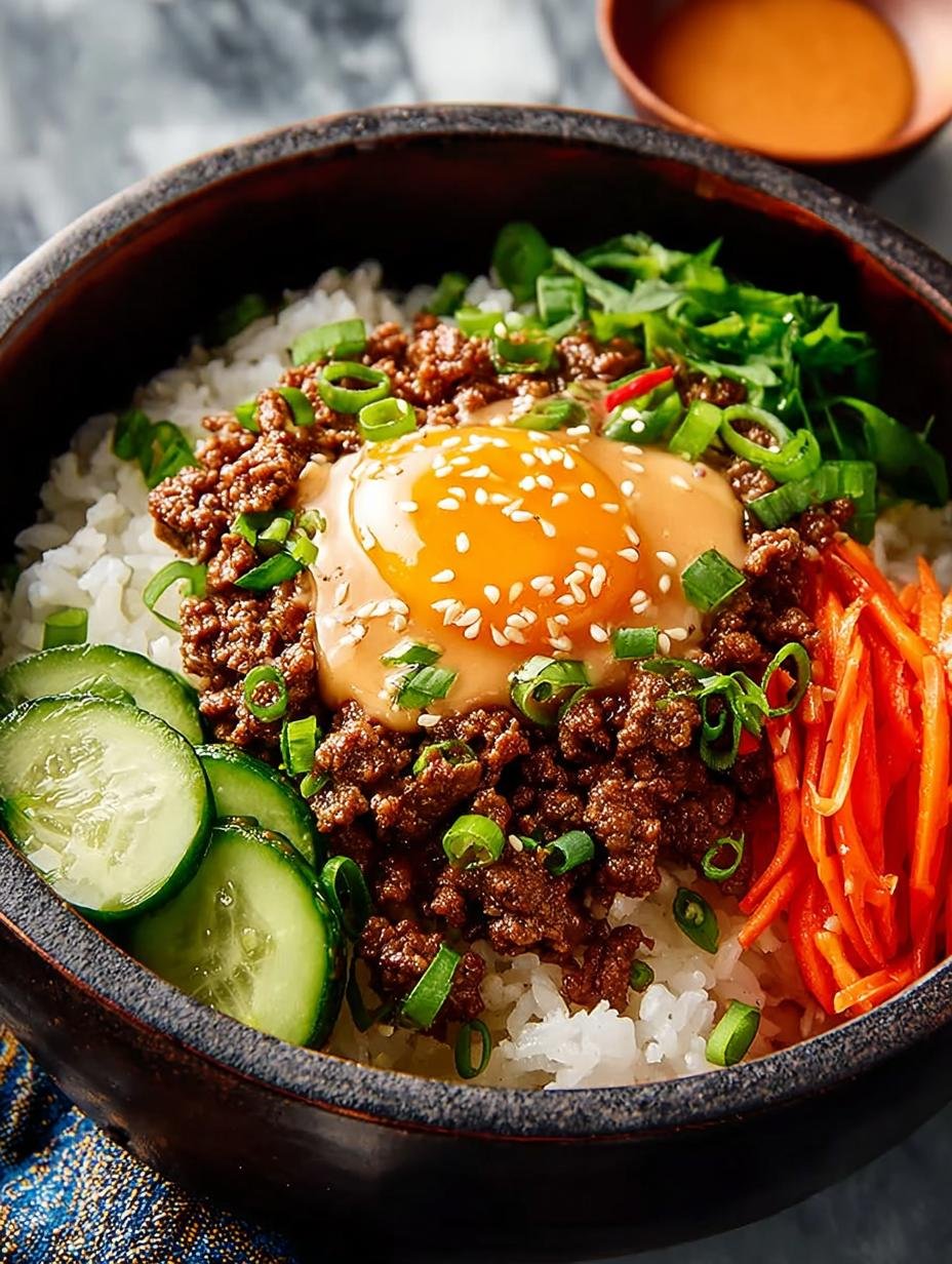 Korean Beef Rice Bowls with Gochujang Mayo Delight - Korean Beef Rice Bowls - additional detail
