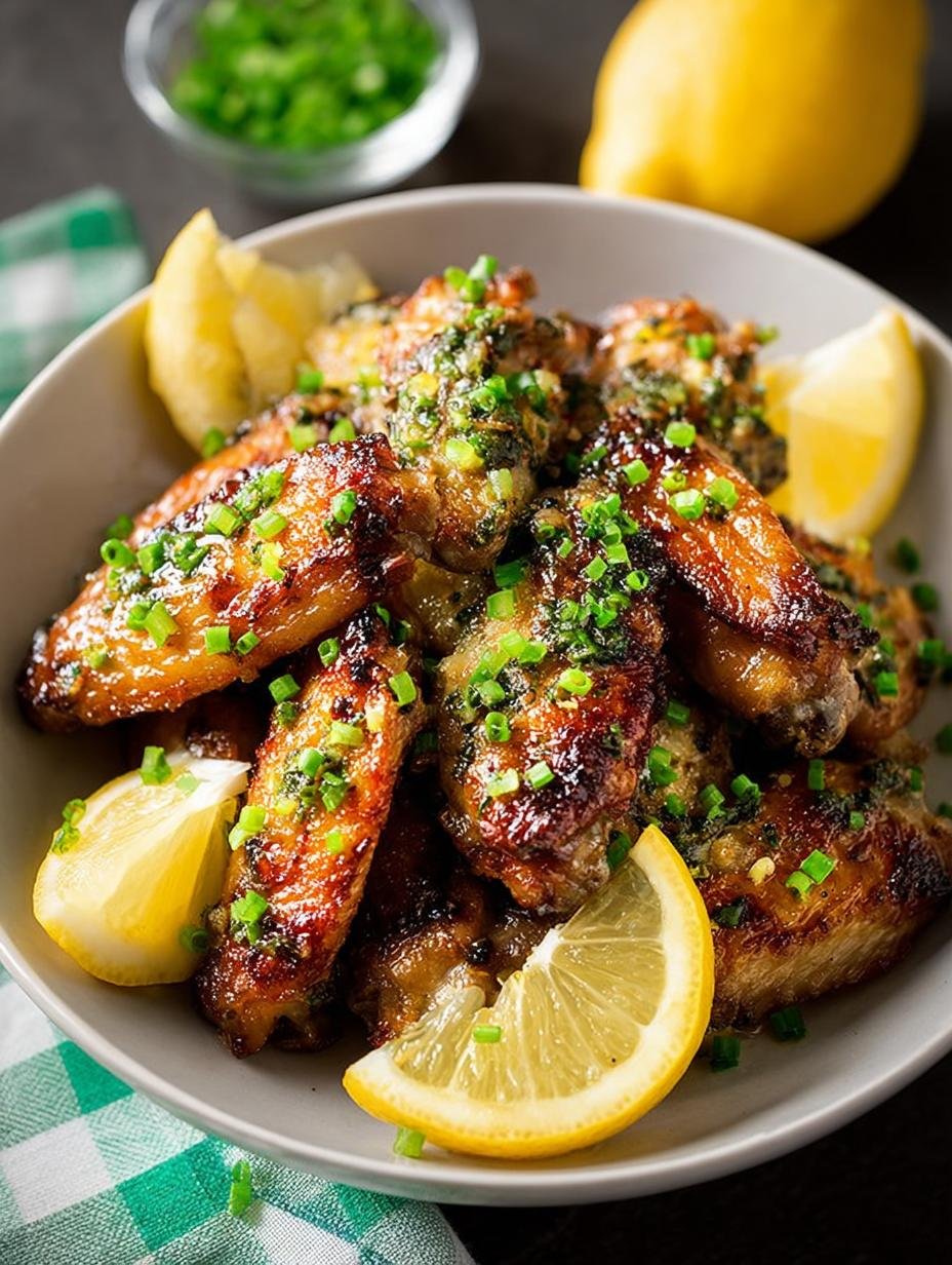 Lemon Garlic Chicken Wings: 5 Irresistible Recipes to Try 1 Lemon Garlic Chicken Wings: 5 Irresistible Recipes to Try - Lemon Garlic Chicken Wings - main visual representation