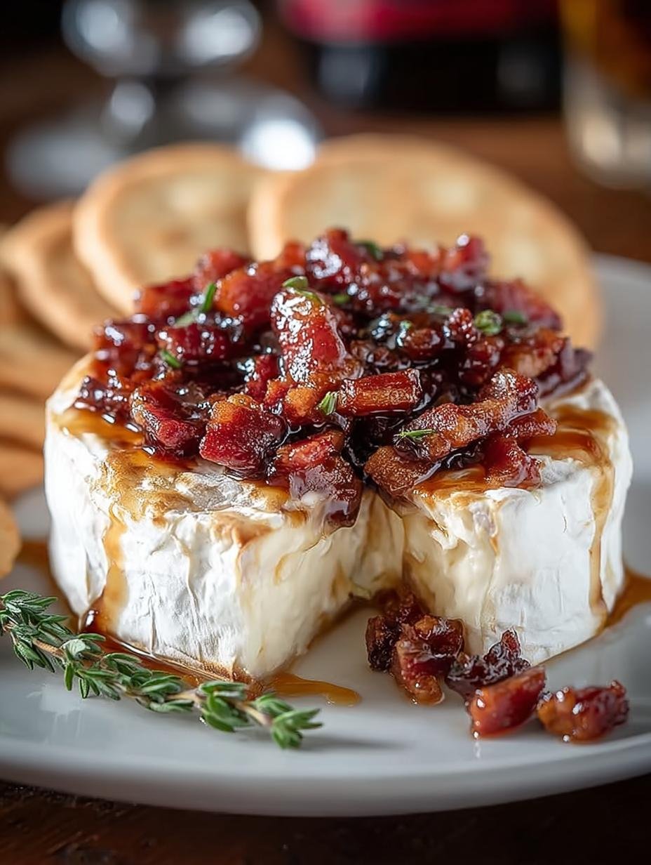 Maple Bacon Brie Cheese: 5 Irresistible Serving Ideas 1 Maple Bacon Brie Cheese: 5 Irresistible Serving Ideas - Maple Bacon Brie Cheese - main visual representation