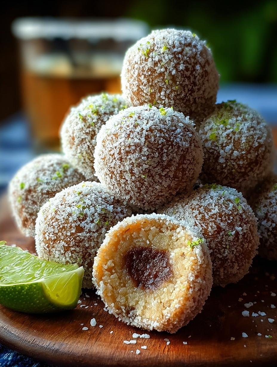 Margarita Balls: 7 Zesty No-Bake Treats to Love 2 Margarita Balls: 7 Zesty No-Bake Treats to Love - Margarita Balls - additional detail