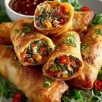 Mexican Chicken Egg Rolls