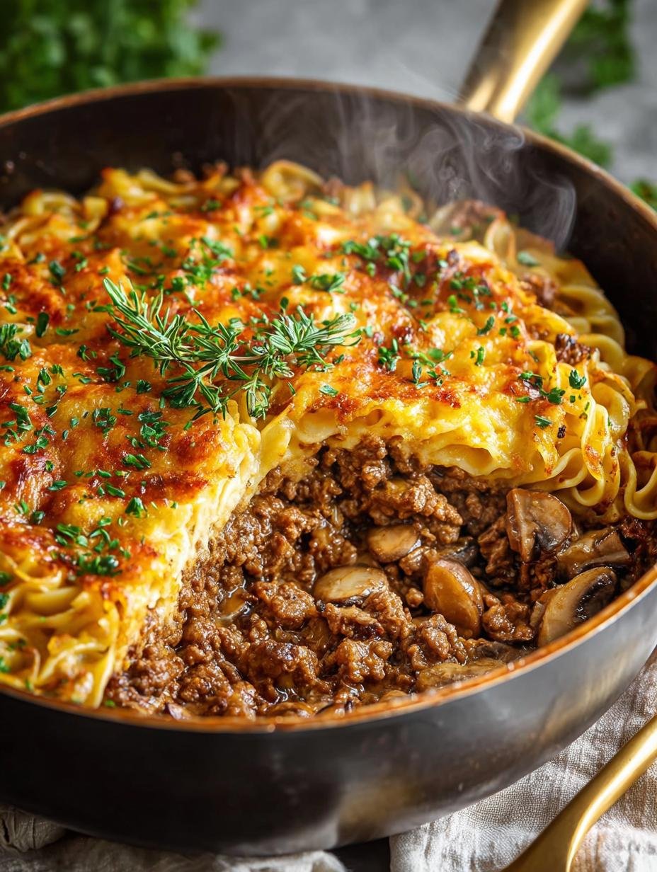One Pot Ground Beef Stroganoff: A Comforting Delight - One Pot Ground Beef - additional detail
