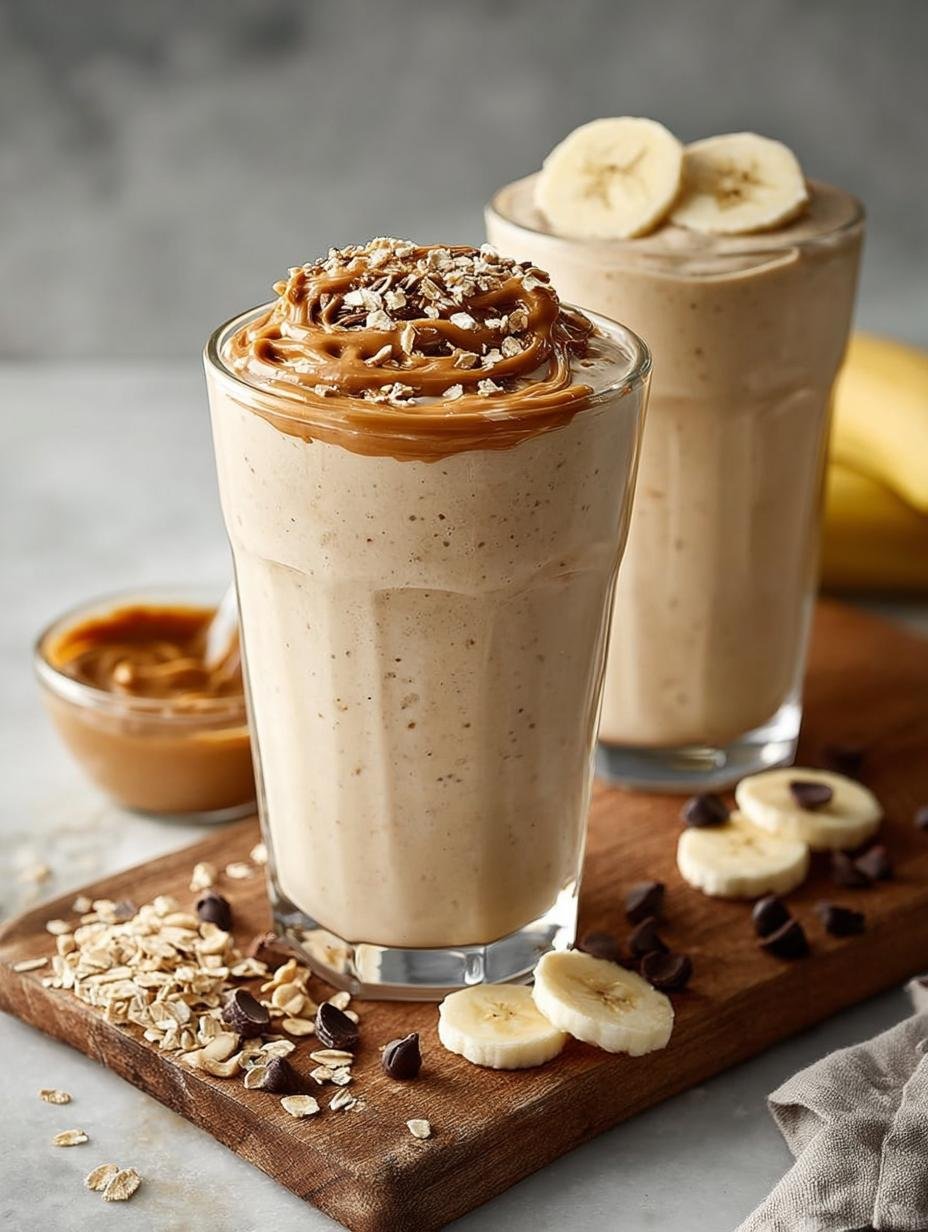 Delicious Peanut Butter Banana Smoothie Recipe - Peanut Butter Banana Smoothie - additional detail