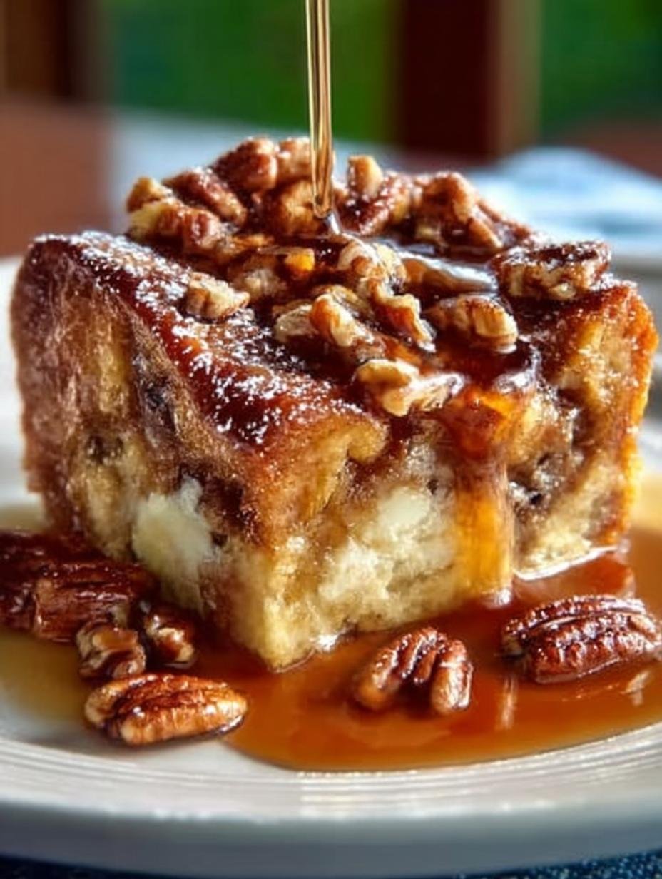 Pecan Pie Bread Pudding
