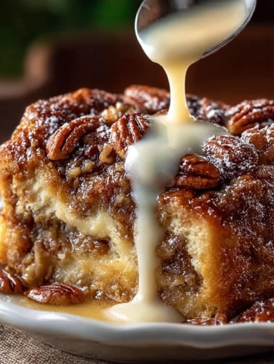 Pecan Pie Bread Pudding