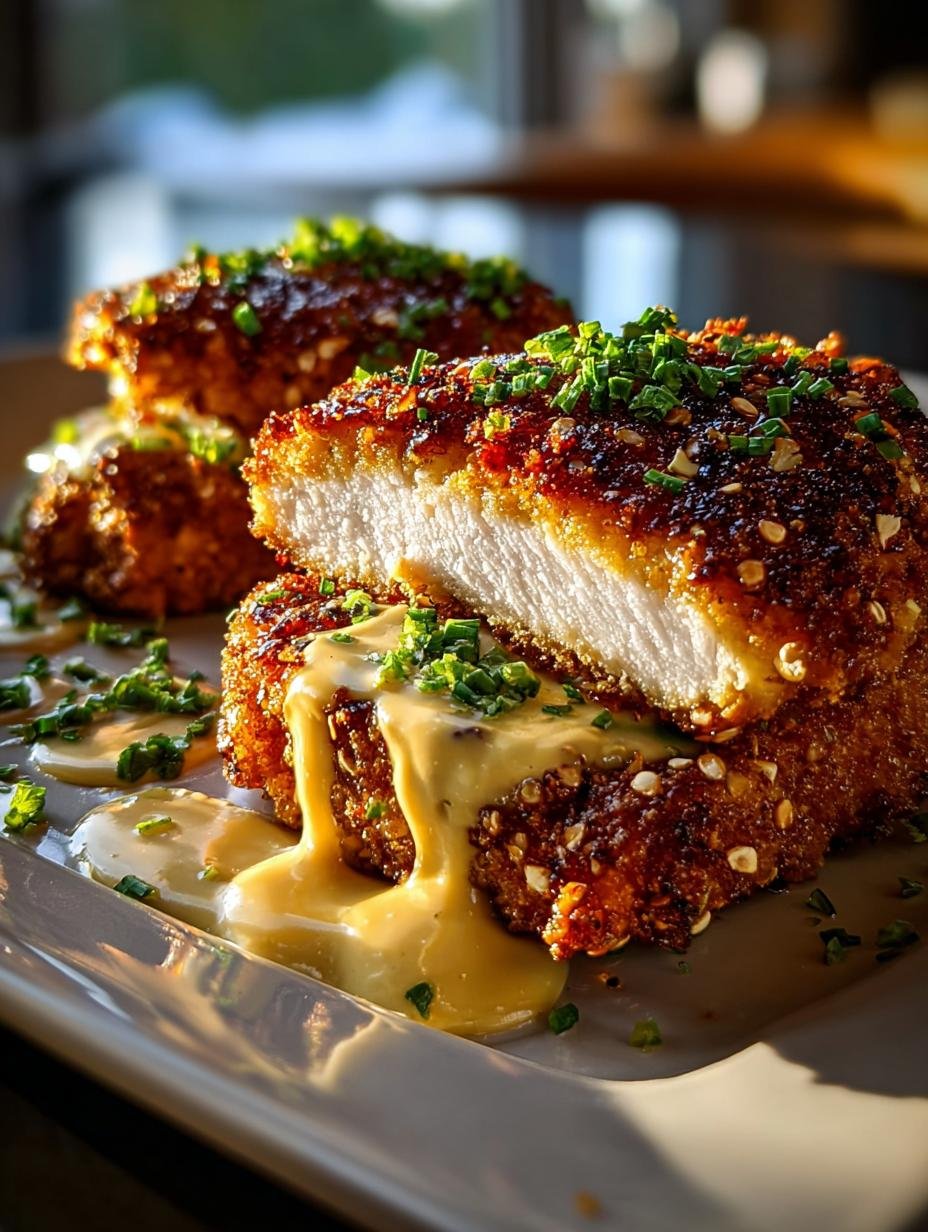 Pretzel Chicken with Mustard: 5 Simple Steps to Delight 1 Pretzel Chicken with Mustard: 5 Simple Steps to Delight - Pretzel Chicken with Mustard - main visual representation