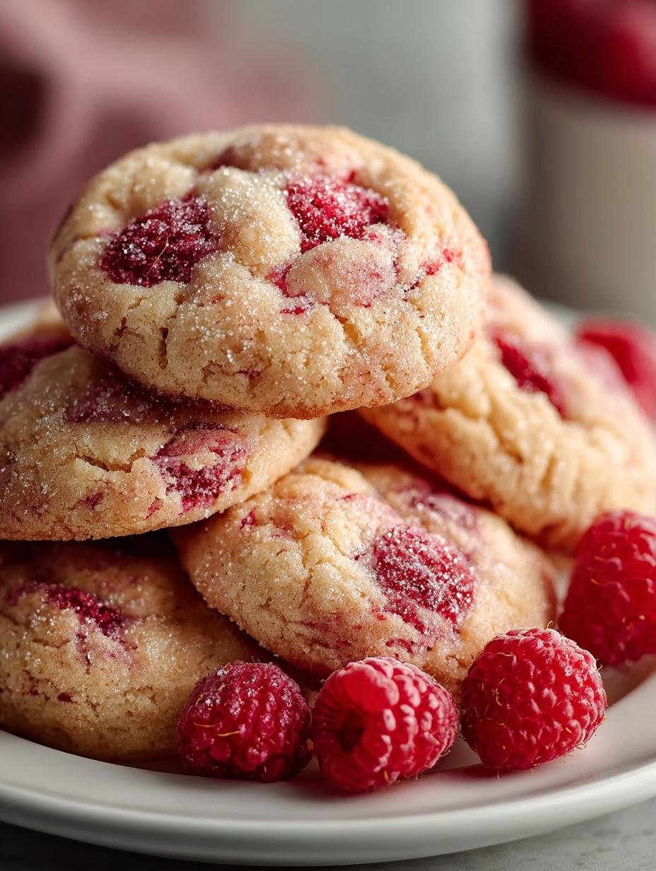 Raspberry Cookies Irresistible Treats: 12 Sweet Recipes - Raspberry Cookies Irresistible Treats - additional detail