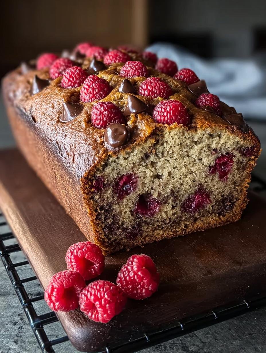 Raspberry Dark Chocolate Banana Bread: 7 Irresistible Tips - Raspberry Dark Chocolate Banana - additional detail