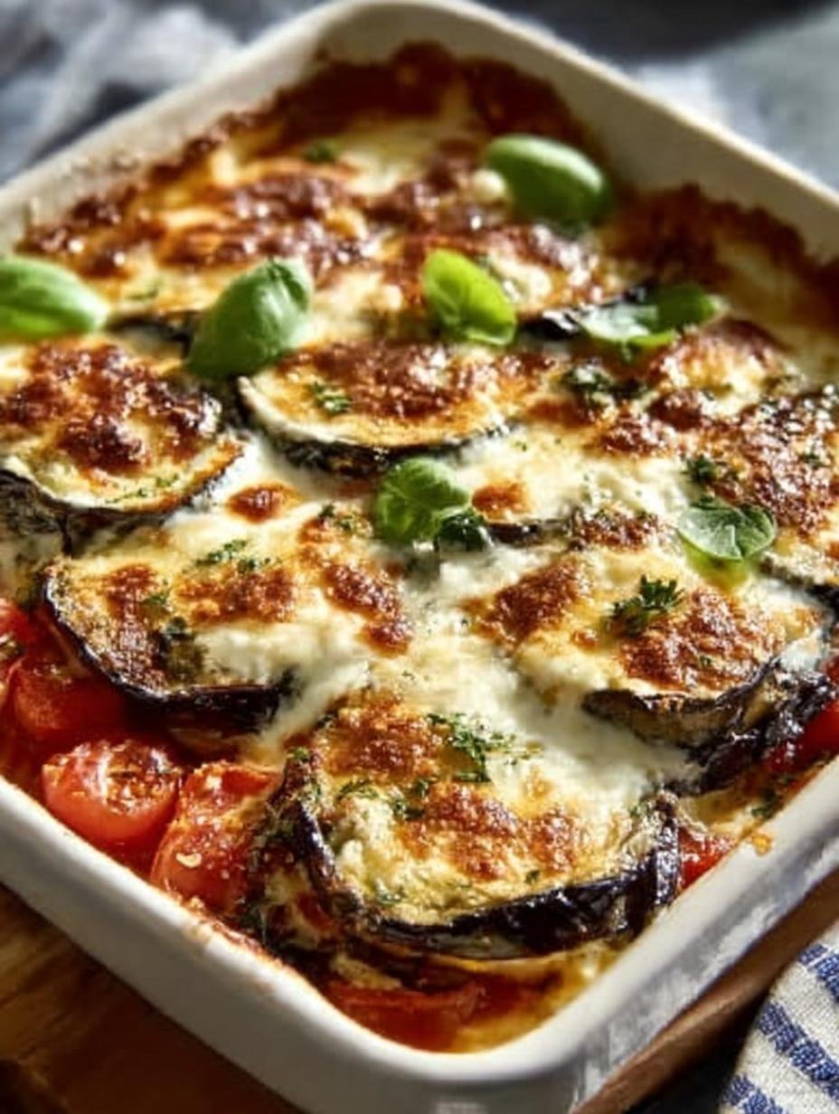 Ricotta Eggplant Casserole