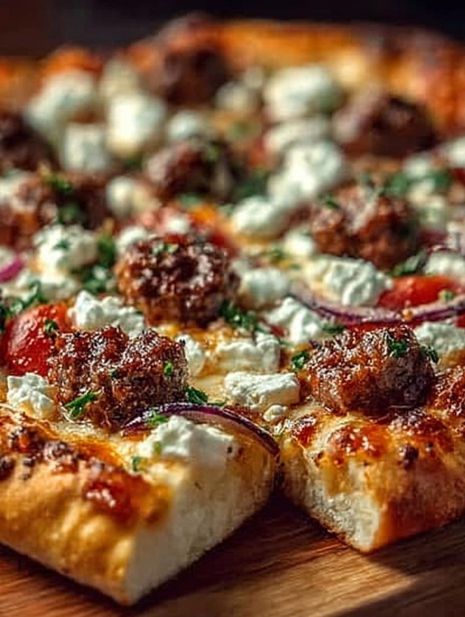 Easy Sausage Feta Pizza: 7 Reasons to Love It - Sausage Feta Pizza - main visual representation