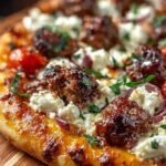 Sausage Feta Pizza