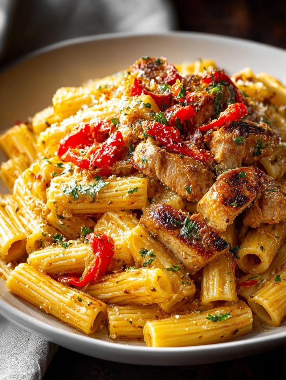 Spicy Cajun Chicken Pasta