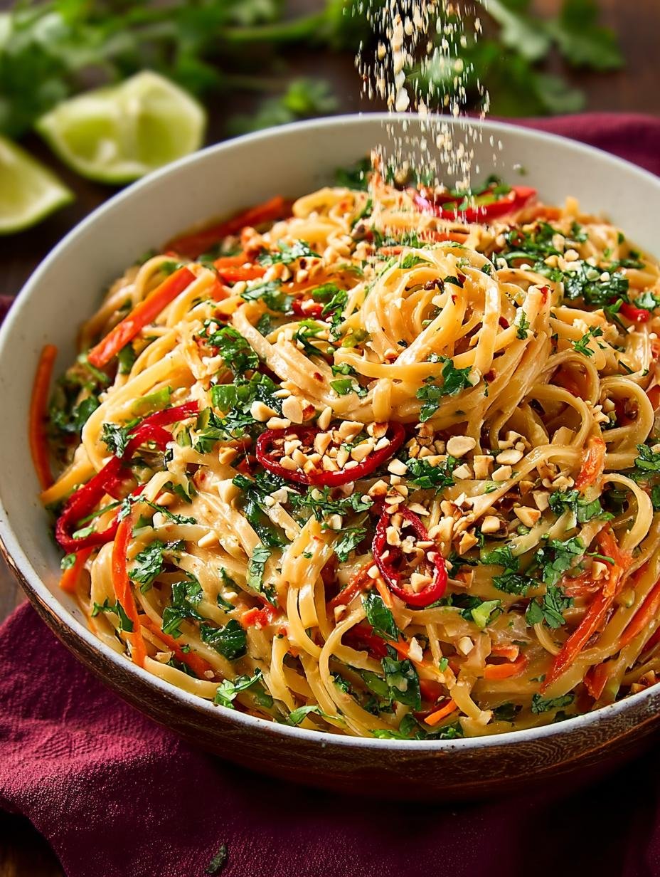 Spicy Thai Noodles with