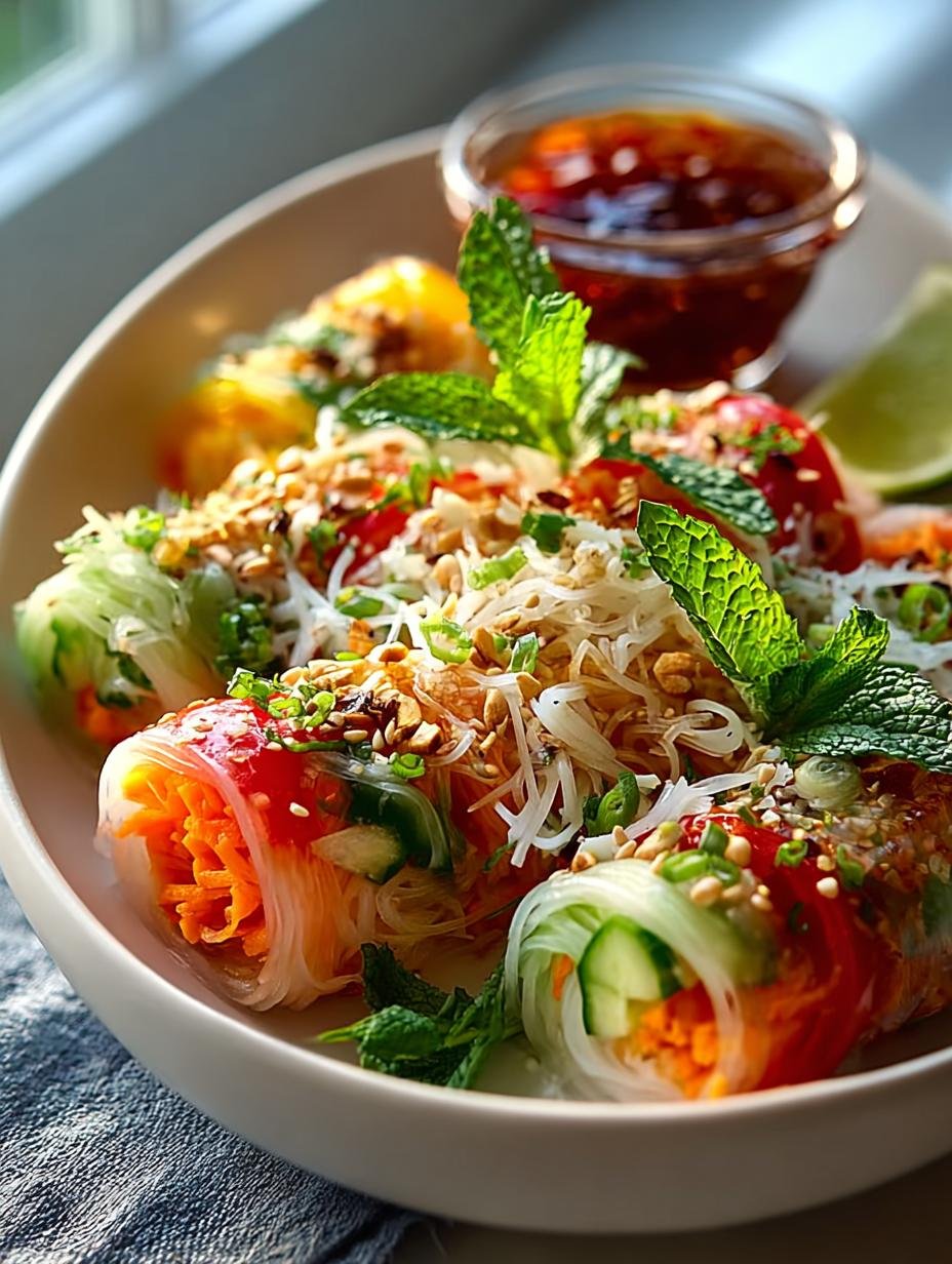 Spring Roll Salad with