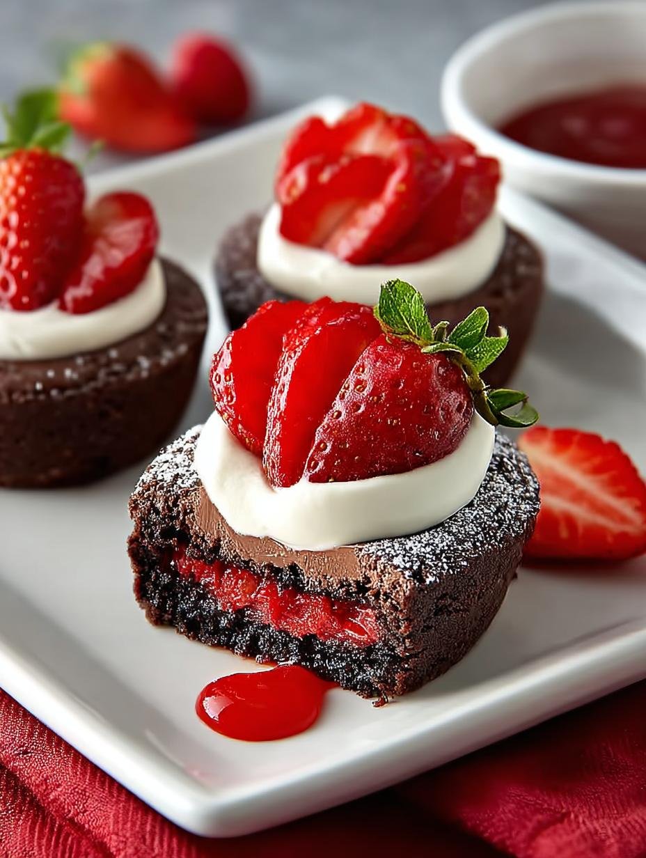 Strawberry Cheesecake Chocolate Cookie Cups for Every Occasion 2 Strawberry Cheesecake Chocolate Cookie Cups for Every Occasion - Strawberry Cheesecake Chocolate Cookie - additional detail