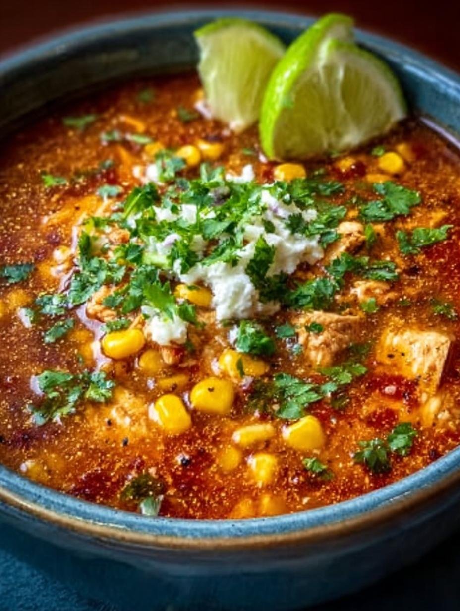 Street Corn Chicken Chili