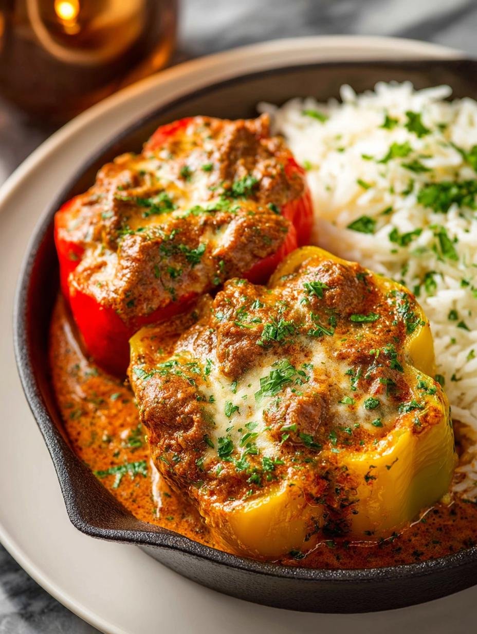 Delicious Stuffed Pepper Skillet Recipe in 30 Minutes - Stuffed Pepper Skillet - main visual representation