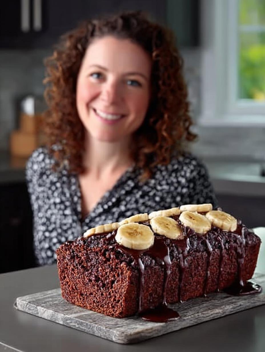 Triple Chocolate Banana Bread