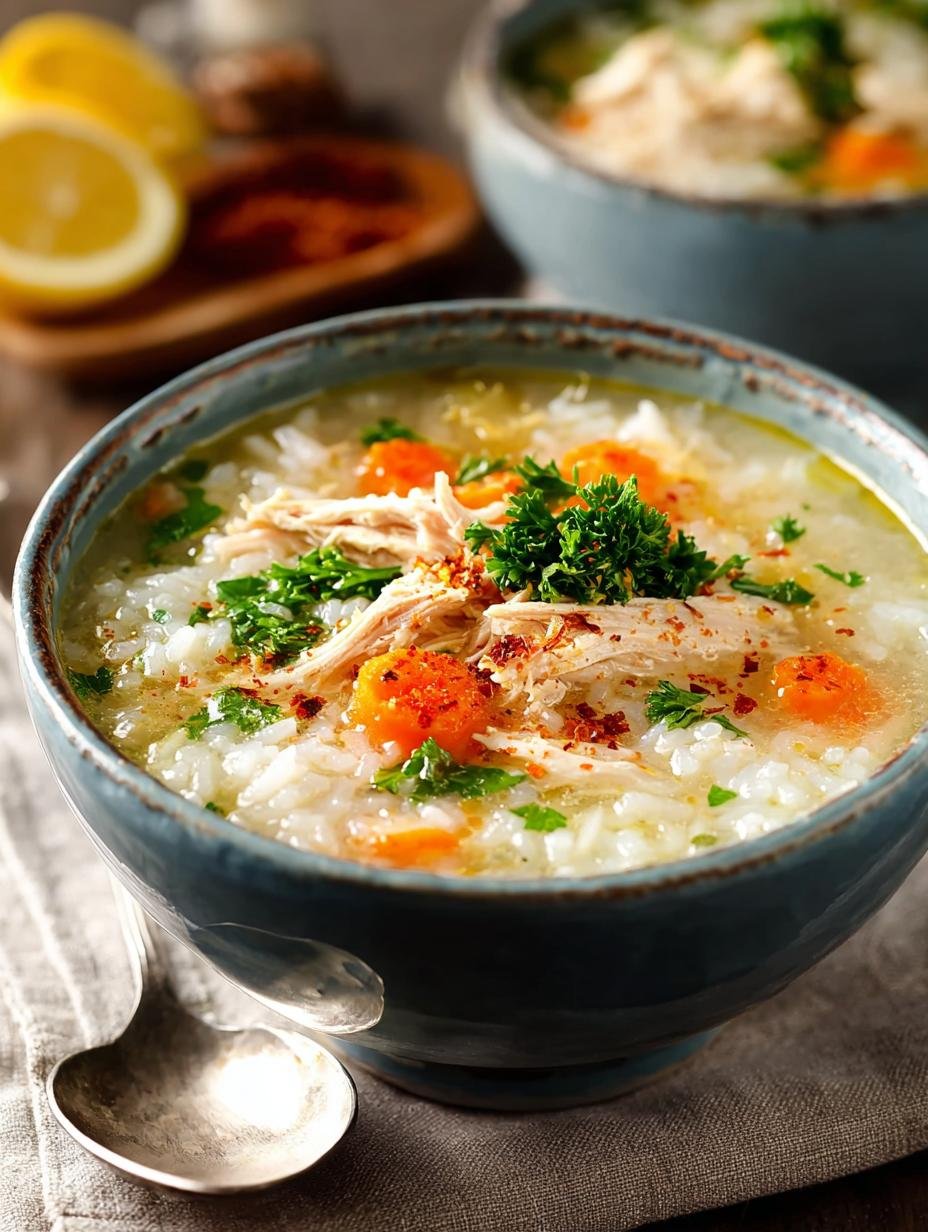 Turkey Rice Soup with Lemon and Parsley Gremolata 1 Turkey Rice Soup with Lemon and Parsley Gremolata - Turkey Rice Soup with - main visual representation