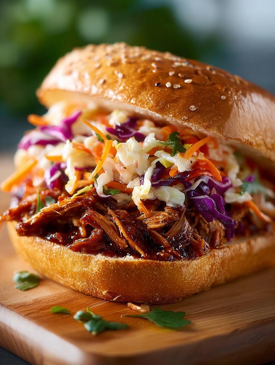 Vegan Bbq Jackfruit Sandwiches