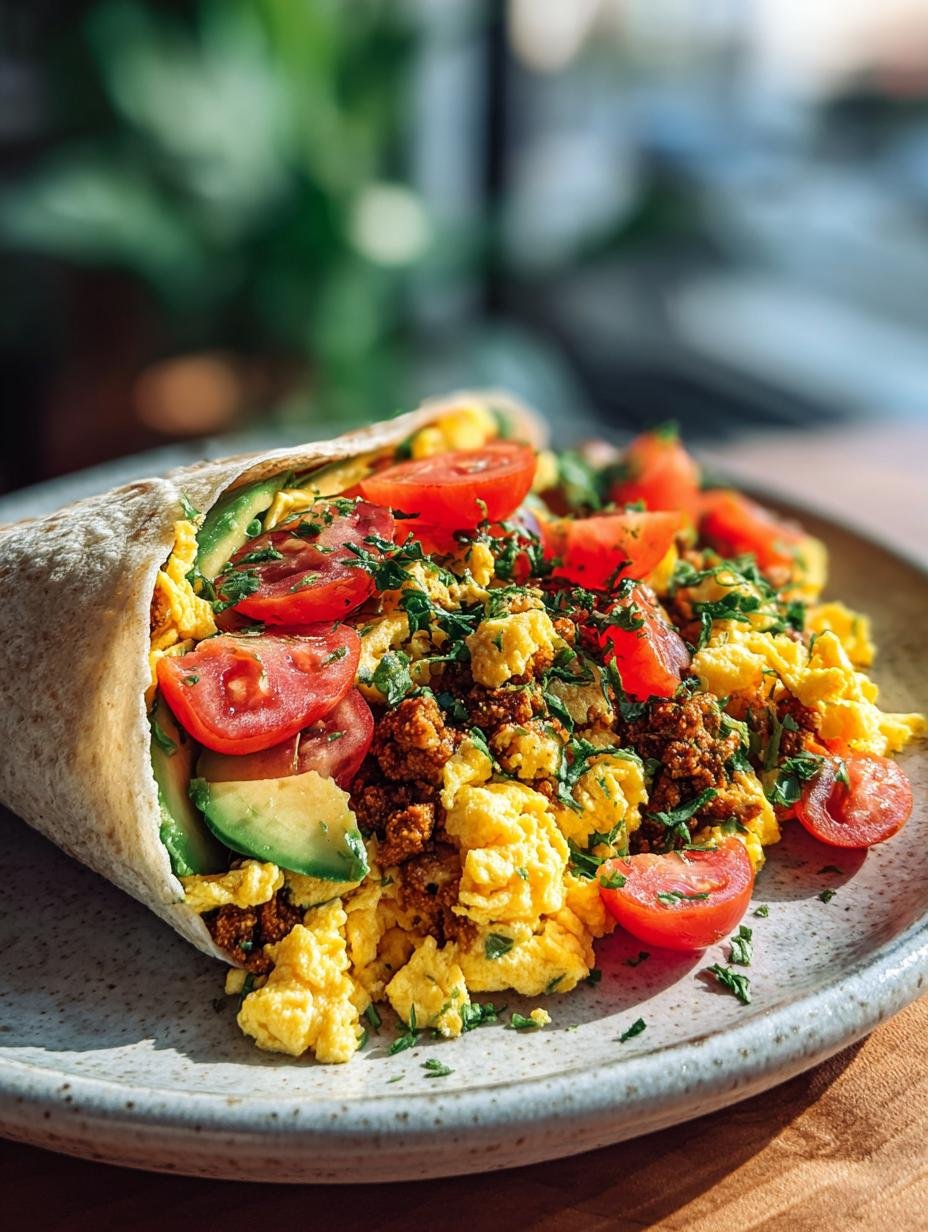 Vegan Tofu Scramble Breakfast Burritos for a Hearty Start 1 Vegan Tofu Scramble Breakfast Burritos for a Hearty Start - Vegan Tofu Scramble Breakfast - main visual representation