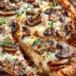 White Mushroom Pizza