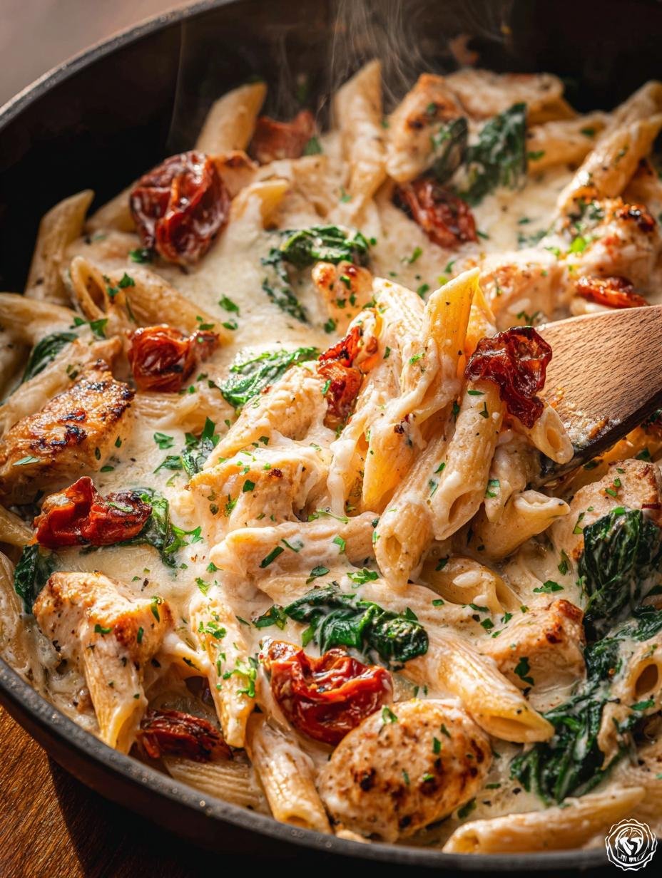 Baked Tuscan Chicken Pasta: 6 Irresistible Flavor Layers - Baked Tuscan Chicken Pasta - main visual representation