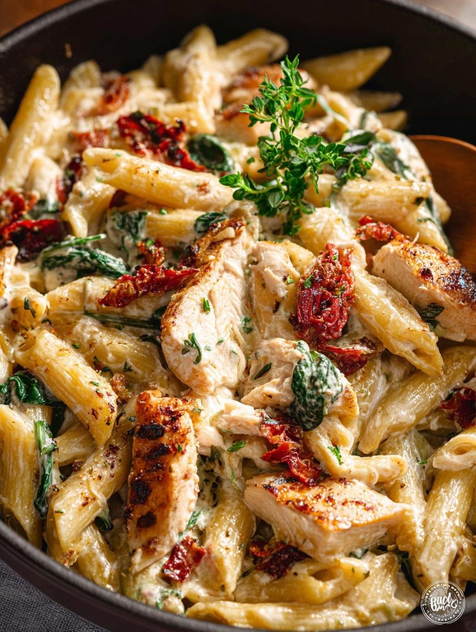 Baked Tuscan Chicken Pasta: 6 Irresistible Flavor Layers - Baked Tuscan Chicken Pasta - additional detail