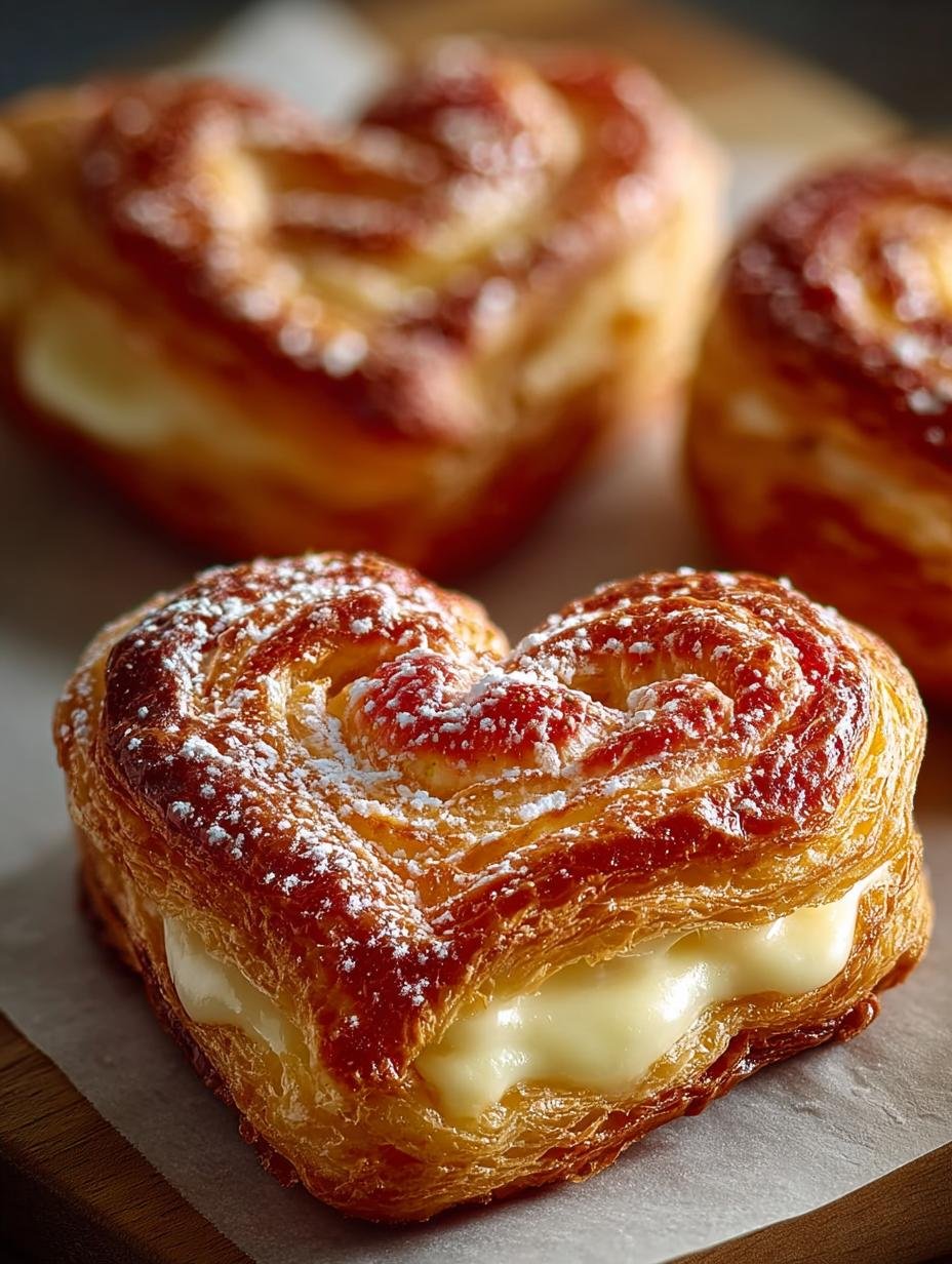 Cheese Heart Danishes