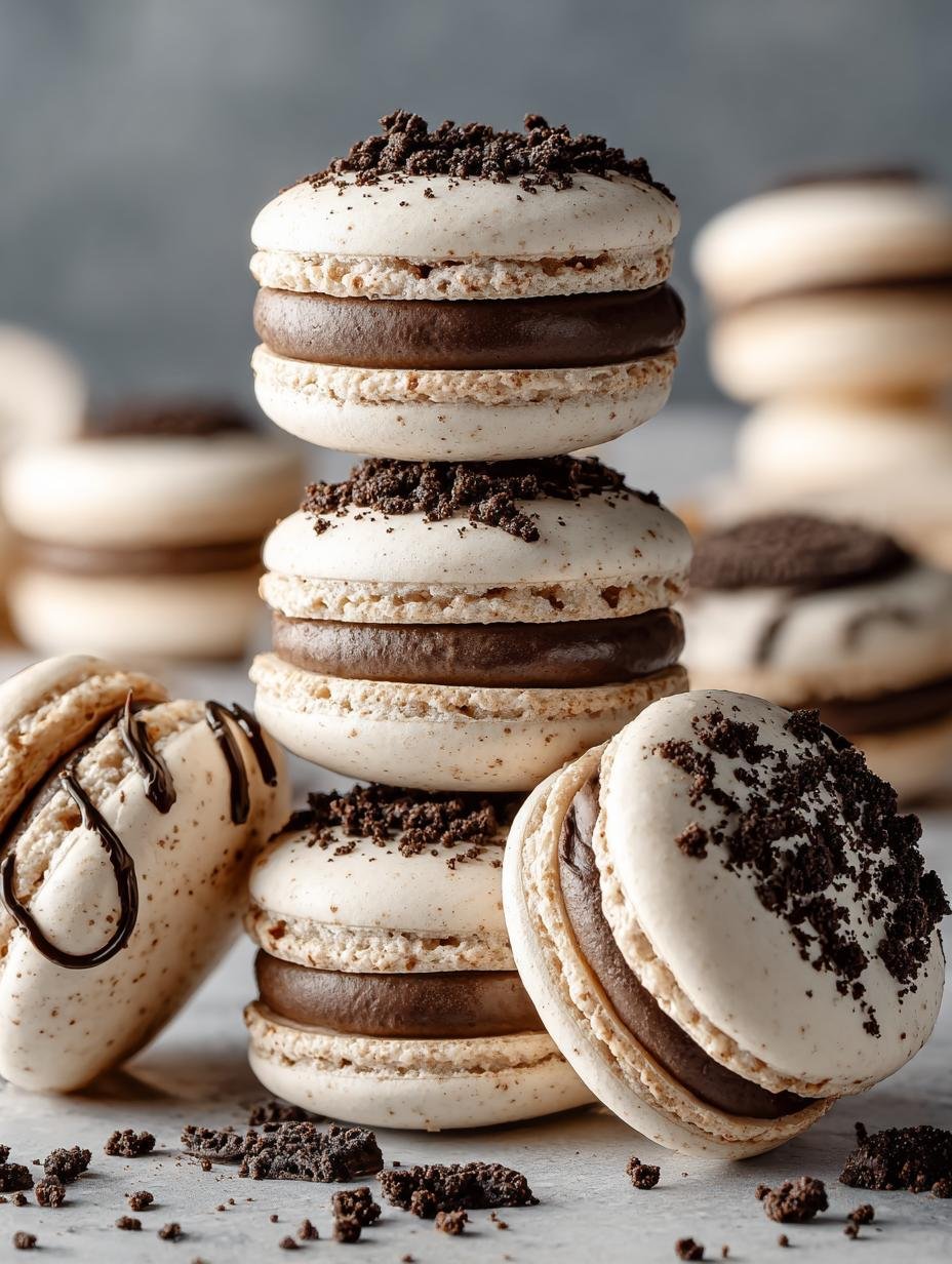 Cookies Cream Macarons