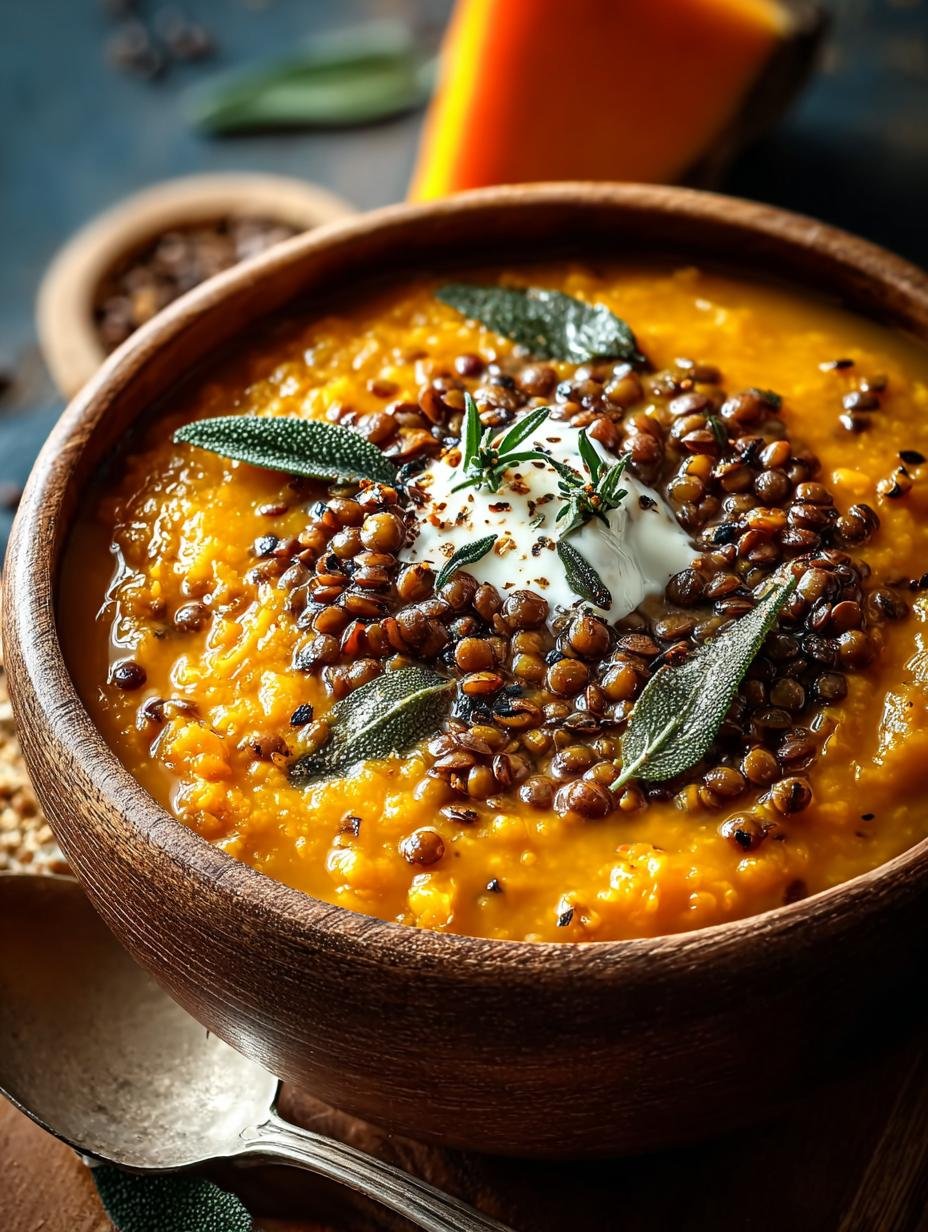 Cozy Creamy Pumpkin Lentil Soup for Ultimate Comfort - Cozy Creamy Pumpkin Lentil - main visual representation