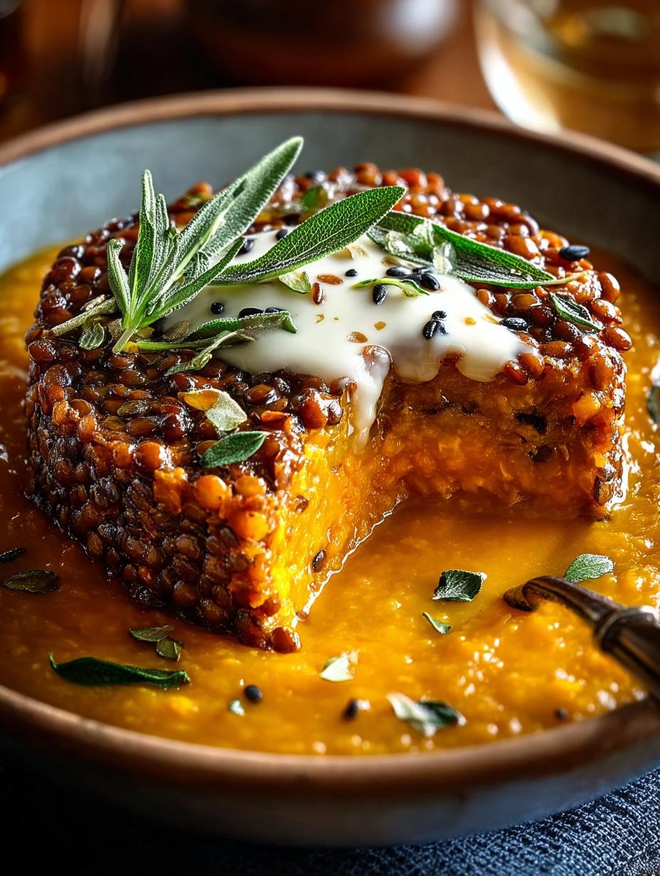 Cozy Creamy Pumpkin Lentil
