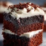 Guinness Chocolate Brownies with