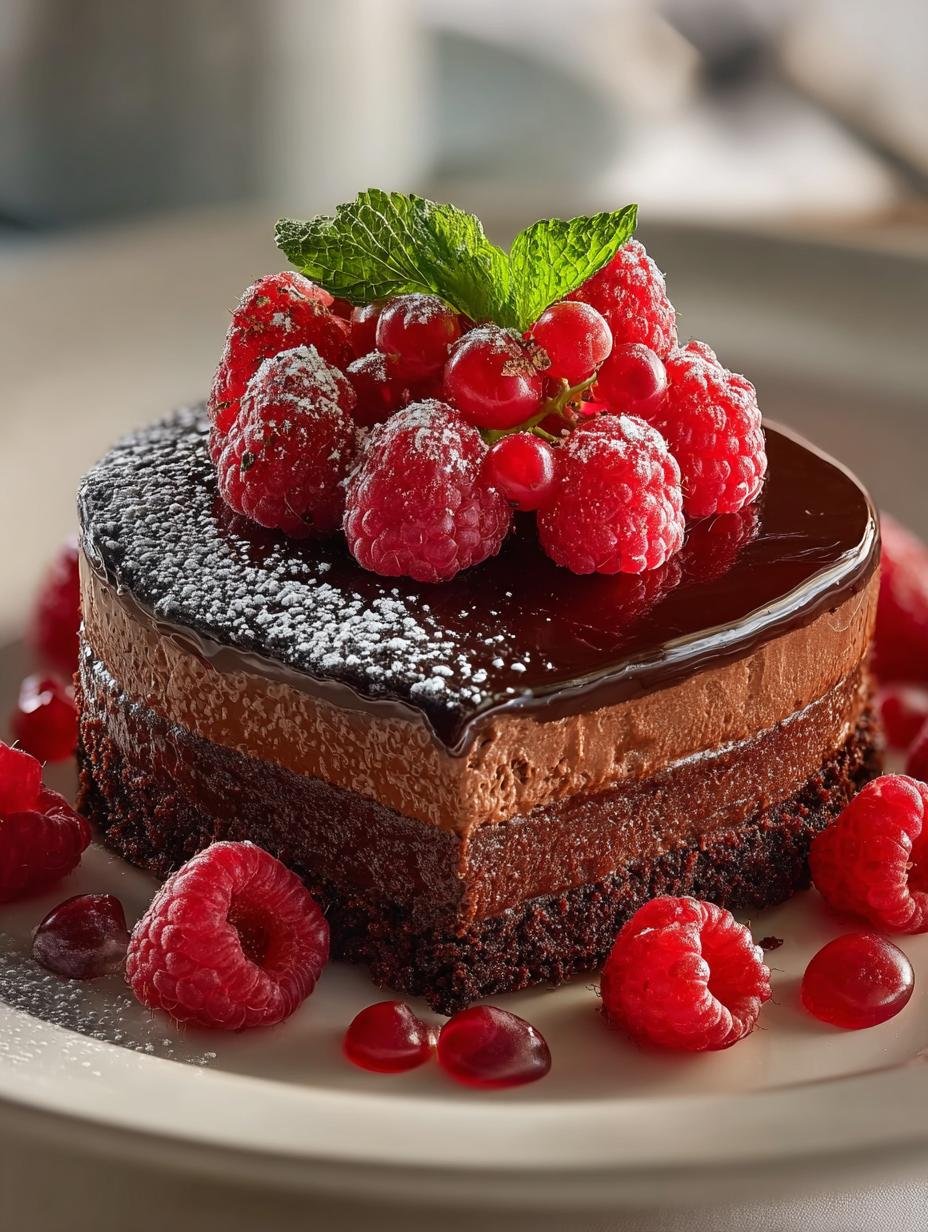 Indulge Heavenly Raspberry Chocolate Mousse Cake Recipe 1 Indulge Heavenly Raspberry Chocolate Mousse Cake Recipe - Indulge Heavenly Raspberry Chocolate - main visual representation