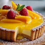 Mango Curd Tart