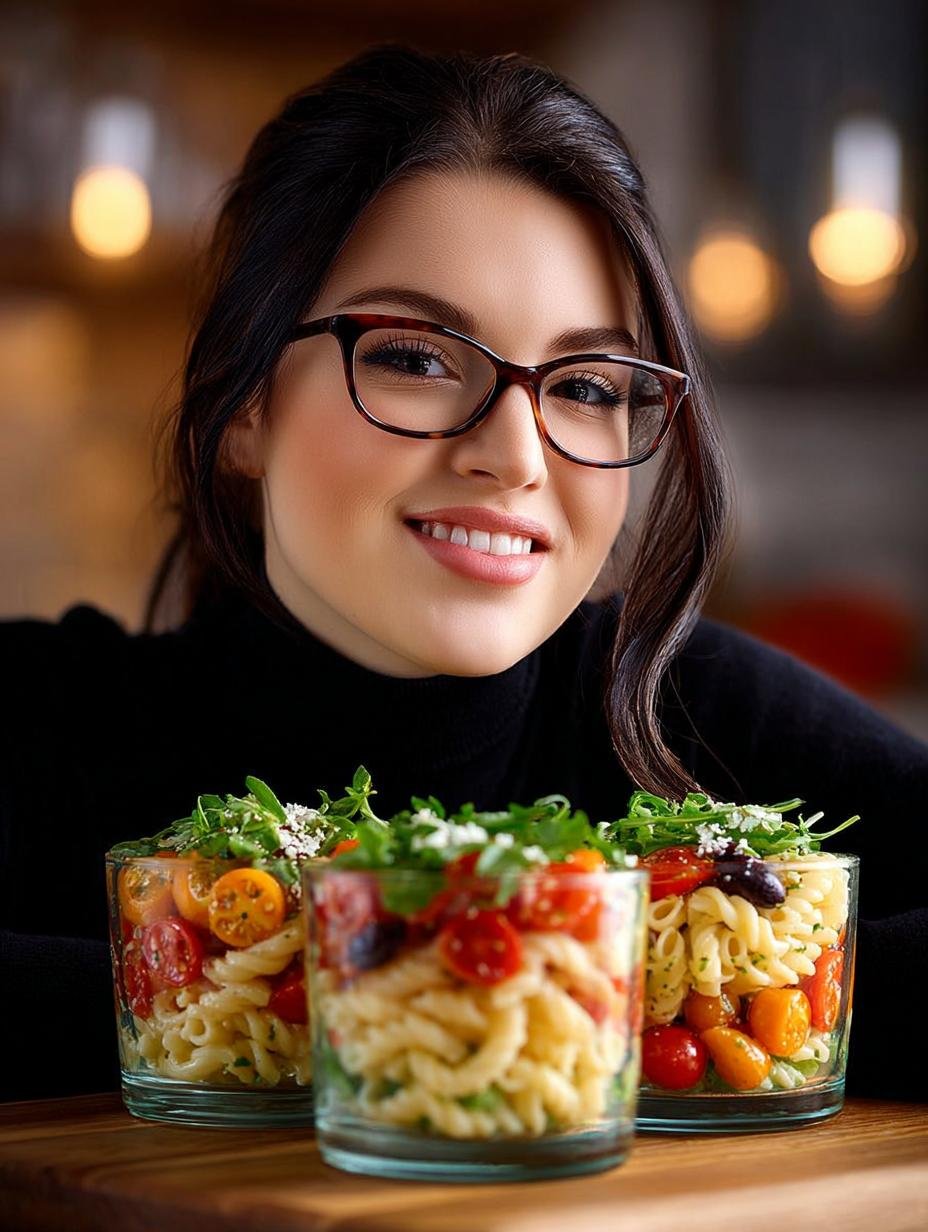 Pasta Salad Cups For