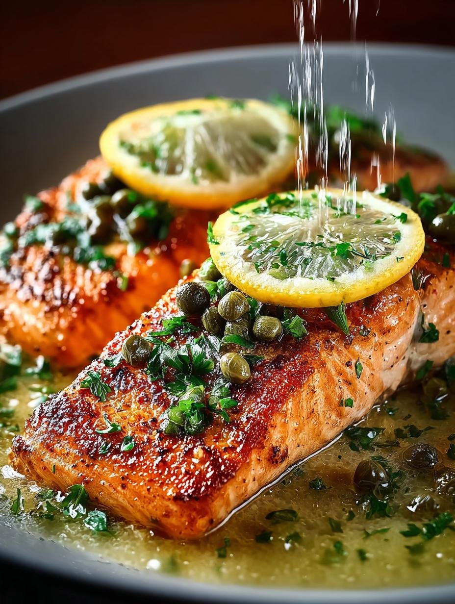 Salmon Piccata