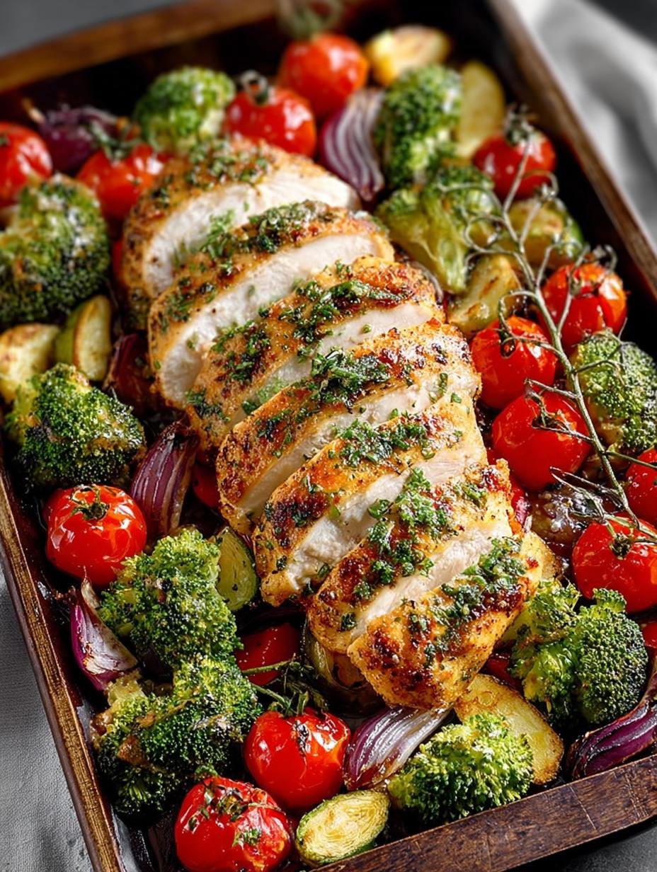 Sheet Pan Baked Chicken