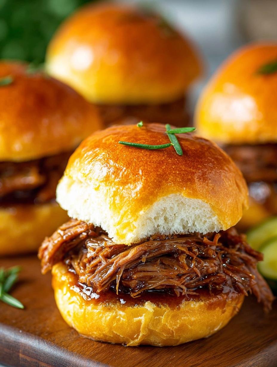 Slow Cooker Brisket Slider: 12 Hours to Tender Perfection - Slow Cooker Brisket Slider - main visual representation