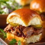 Slow Cooker Brisket Slider