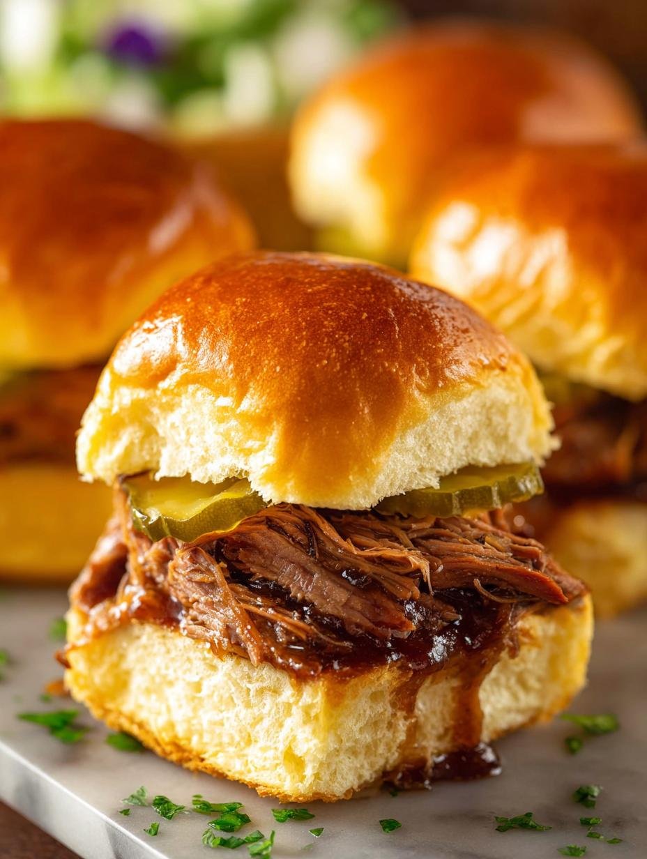 Slow Cooker Brisket Slider: 12 Hours to Tender Perfection - Slow Cooker Brisket Slider - additional detail