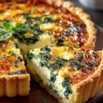 Spinach Cheese Quiche Comforting
