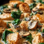 Creamy Chicken Mushroom Spinach Skillet 1 creamy chicken mushroom spinach skillet 2026 02 27 215415 819x1024 1