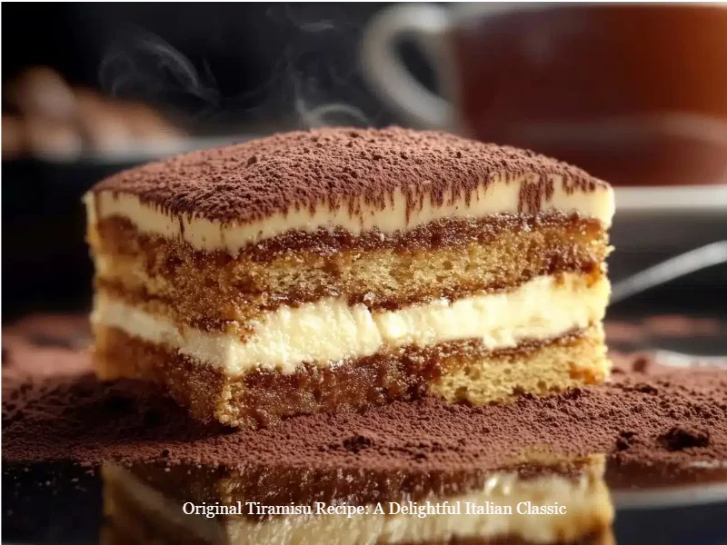 home 8 Delicious homemade tiramisu dessert layered with coffee and mascarpone cheese