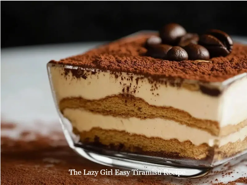 home 7 Easy tiramisu dessert using the lazy girl method