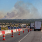 Fermeture de l A63 entre Bayonne et Bordeaux avec déviation et fumées liées aux incendies