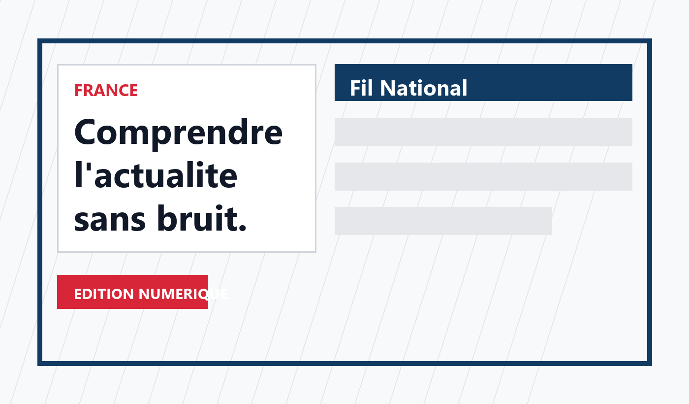 Illustration editoriale originale de Fil National